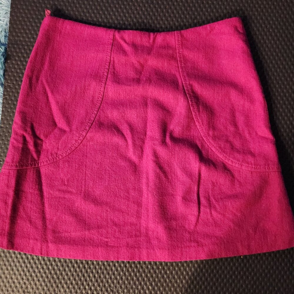 Purple Pink Mini Skirt